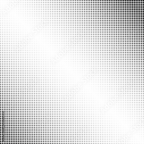 Wallpaper Mural Abstract halftone dotted background. Monochrome pattern with dot and circles.  Vector modern futuristic texture for posters, sites, business cards, cover postcards, interior design, labels, stickers. Torontodigital.ca