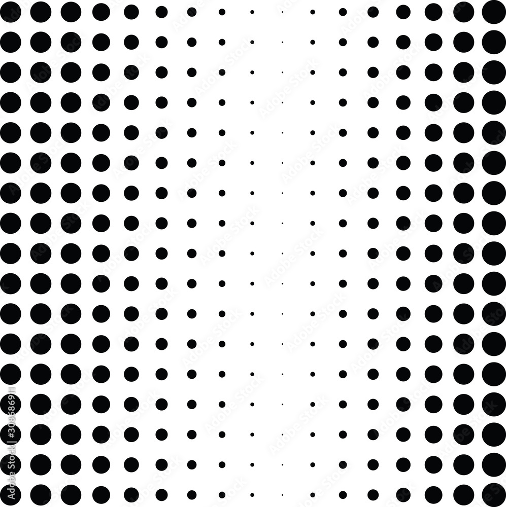 Abstract halftone dotted background. Monochrome pattern with dot and circles. Vector modern futuristic texture for posters, sites, business cards, cover postcards, interior design, labels, stickers. Abstract halftone dotted background. Monochrome pattern with dot and circles. Vector modern futuristic texture for posters, sites, business cards, cover postcards, interior design, labels, stickers.
