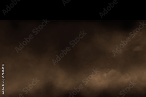 Texture dark concentrate floor with mist or fog