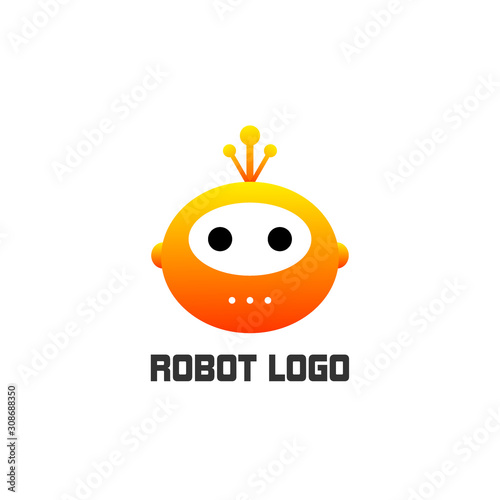 Robot Logo Vector