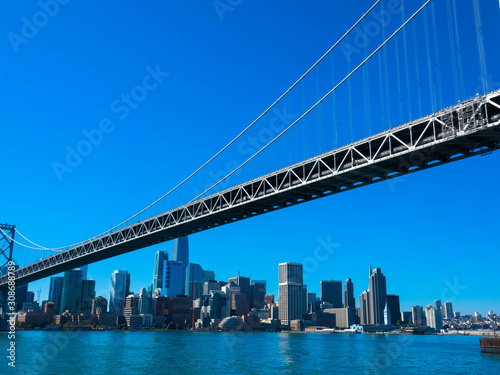 San Francisco skyline and Bay Bridge, California © familie-eisenlohr.de