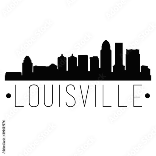 Tablou pe pânză Louisville Kentucky Skyline