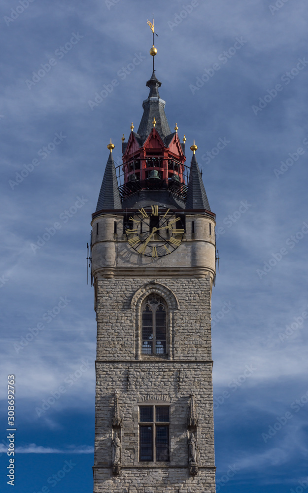 Belfry tower of Dendermonde, Belgium Belfry tower of Dendermonde, Belgium