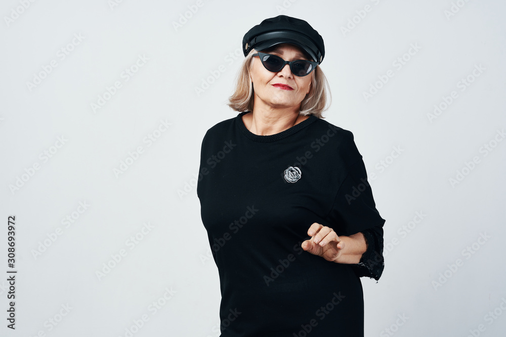 portrait of a woman in sunglasses portrait of a woman in sunglasses