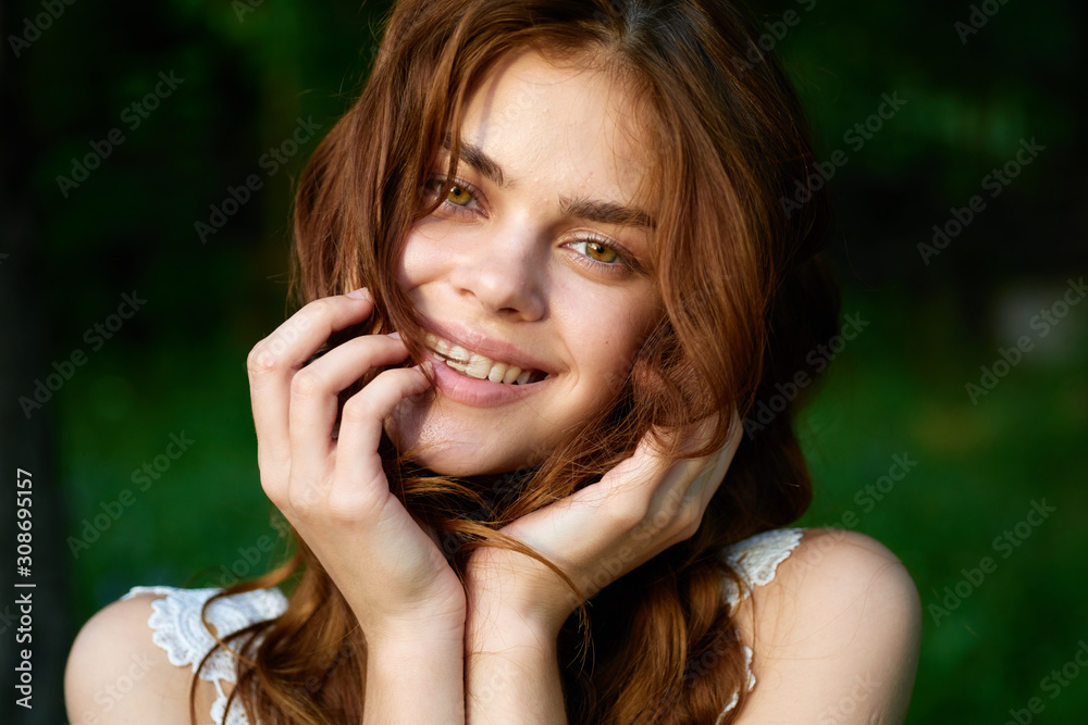 portrait of young woman portrait of young woman