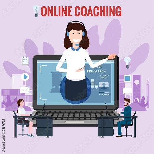Online training coaching, education, workshops and courses.