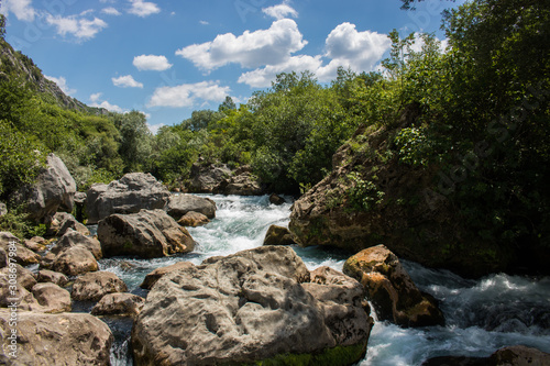 Rafting on Cetina river