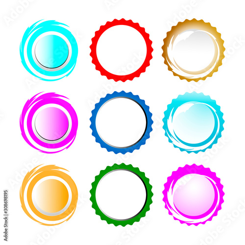 vector graphics, circles for designers