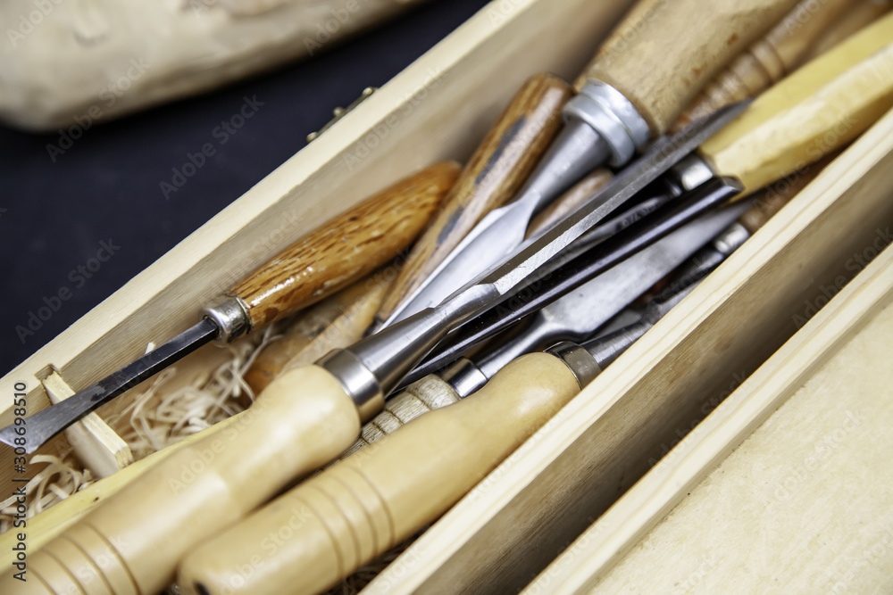 Fototapeta premium Tools for wood