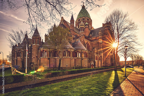 The Cathedral of Saint Bavo in Haarlem photo