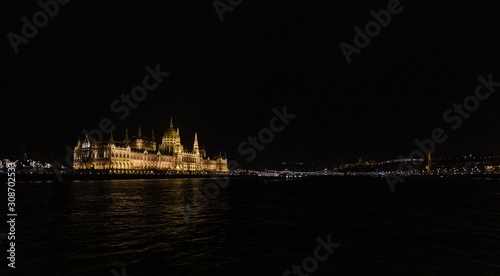 Budapest at Night  The Hungarian Parliament Building