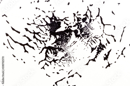Black and white hand painted acrylic background.