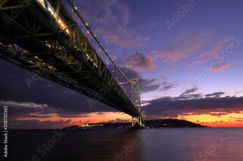 世界最長の吊り橋　明石海峡大橋 photo