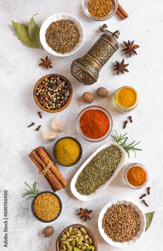 Fototapeta Spices Selection