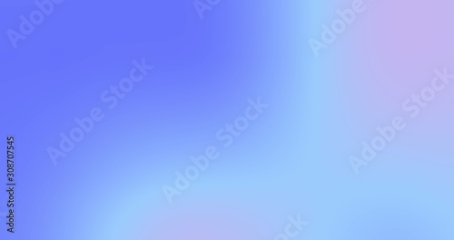 Color gradient abstract background with iridescent chromatic liquid flow effect. Modern trend blue fluid color flow gradient pattern background photo