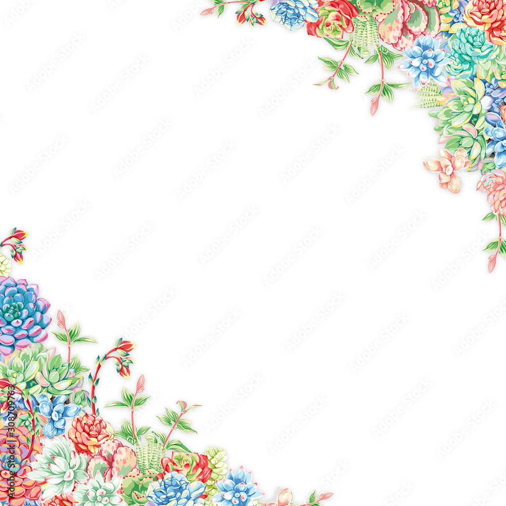 Set of high quality hand painted elements for your design with succulent plants.Perfect for your project,wedding,greeting card,photos,blogs,wreaths,pattern and more Set of high quality hand painted elements for your design with succulent plants.Perfect for your project,wedding,greeting card,photos,blogs,wreaths,pattern and more