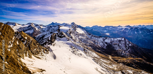 view at the kitzsteinhorn mountain in austria © fottoo