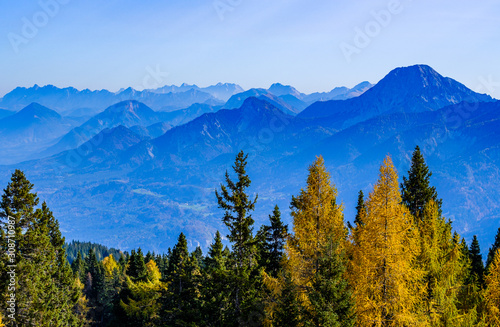 view near villach - austria