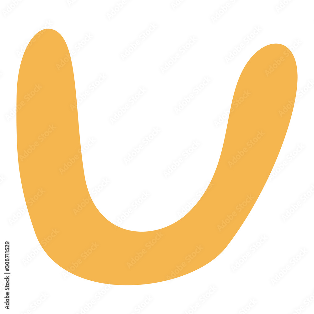 Abstract modern and stylish digital hand drawn shape on the white isolated background. Creative colorful bright clip art form. Abstract modern and stylish digital hand drawn shape on the white isolated background. Creative colorful bright clip art form.