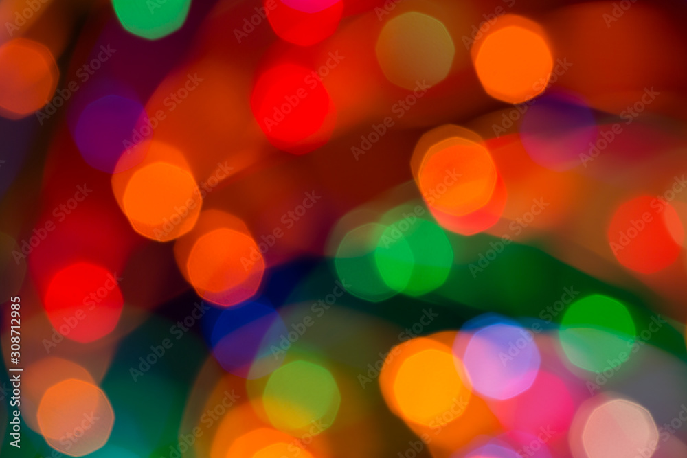 Abstract picture of bright colored lights Abstract picture of bright colored lights