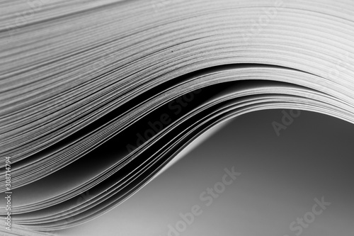 Paper sheets background 