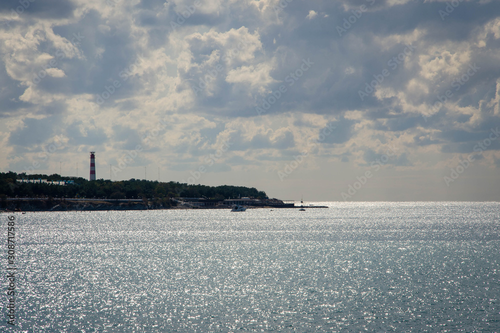 Obraz premium lighthouse in winter