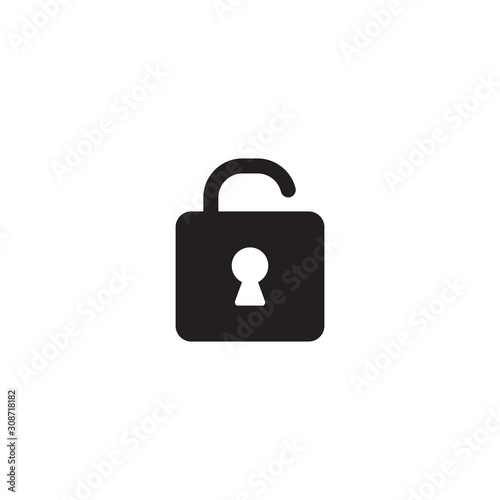 Free Download Unlock icon symbol vector illustration - GFXLoad