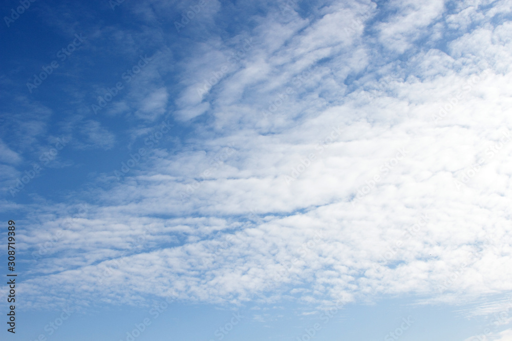 Fototapeta premium Blue sky with clouds