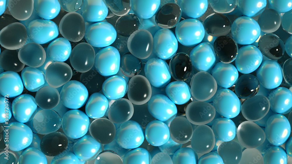Beautiful background with beads, particles and simulation. 3d illustration, 3d rendering. Beautiful background with beads, particles and simulation. 3d illustration, 3d rendering.