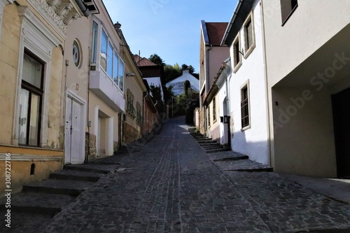 narrow street in old town © Takcs