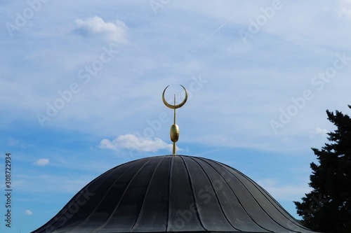 Photography dome of mosque