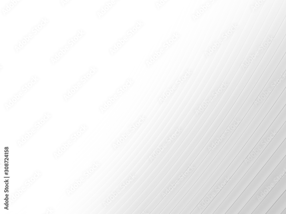 Obraz premium Abstract grey white waves and lines pattern background.-image