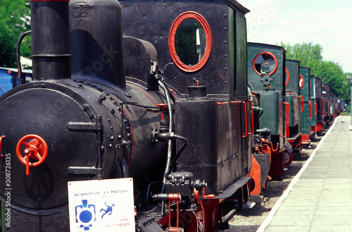 Narrow Gauge Railway Museum i Sochaczew, Poland - June, 2010