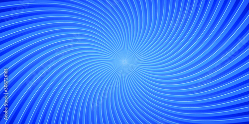 Colorful Swirling radial vo...