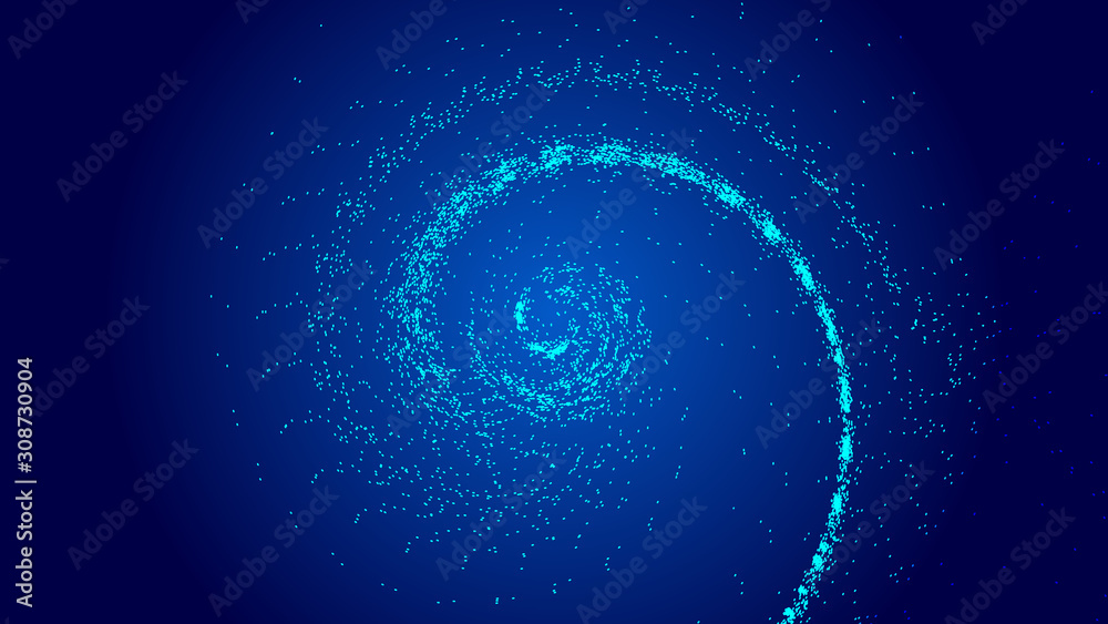 The universe vortex constructed by the movement trajectory of luminescent particles and the abstract background of network technology big data The universe vortex constructed by the movement trajectory of luminescent particles and the abstract background of network technology big data