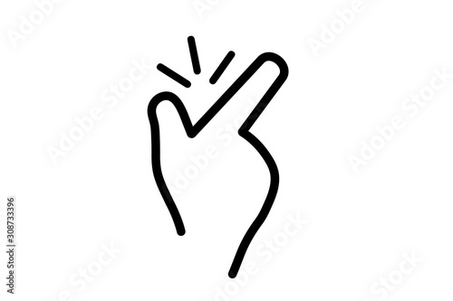 Easy icon vector 