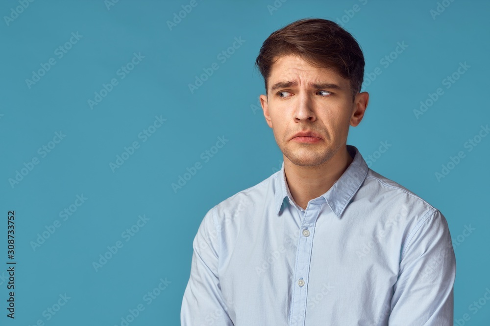 portrait of young man in shirt and tie portrait of young man in shirt and tie