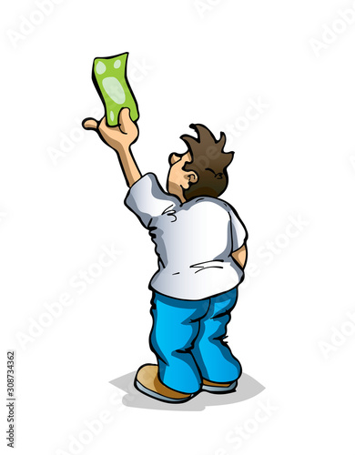 paying