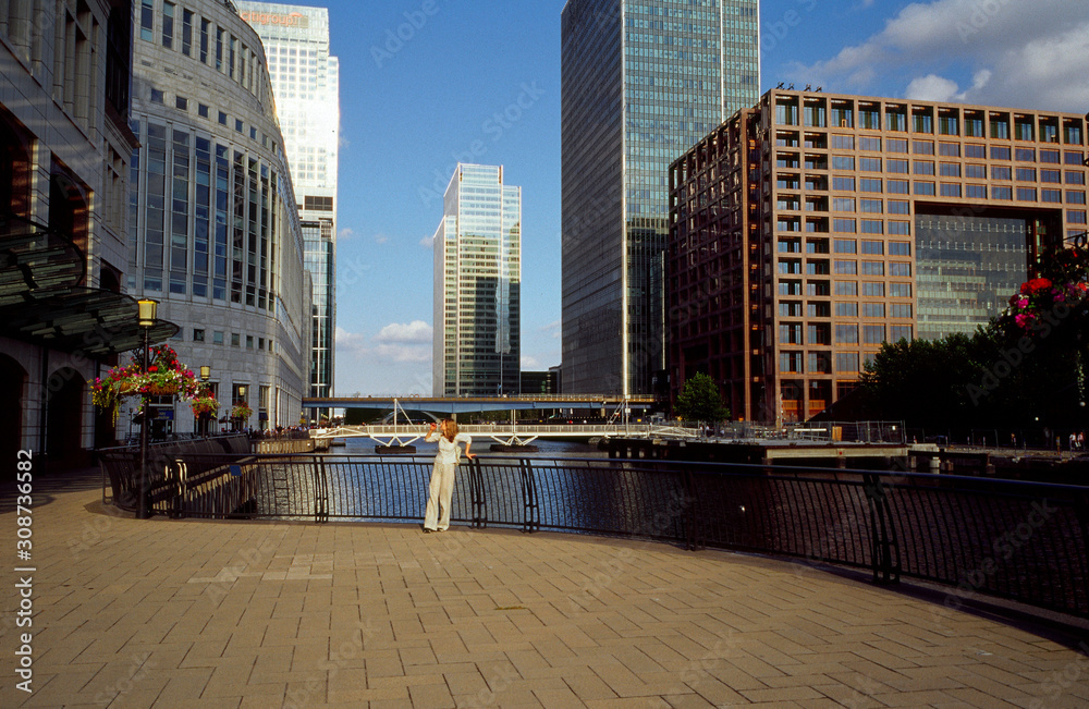 Docklandss, London, England - July, 2011 Docklandss, London, England - July, 2011