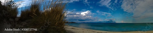 Seaside in Greece with beautiful rocks, Halkidiki, Sarti,panorama © Bote