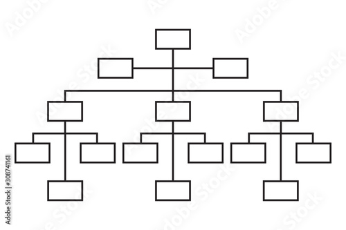 Organization Chart Infographics