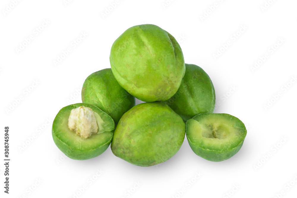 Chebulic Myrobalans, Myrolan Wood (Terminalia chebula Retz.) Fruit, medicinal properties.