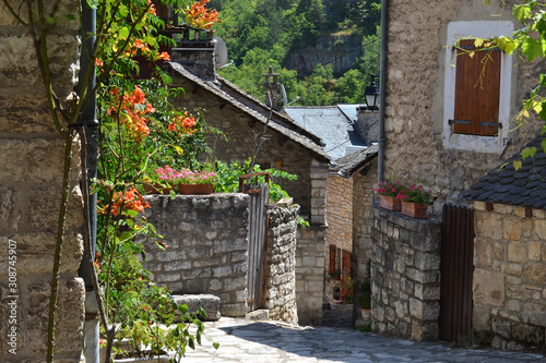 Villages touristiques et m  di  vaux des Gorges du Tarn  Sainte Enimie  Les Sabli  res