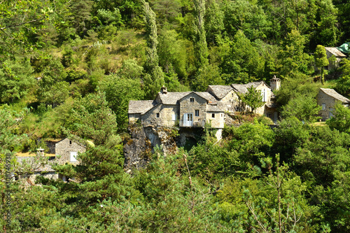 Villages touristiques et médiévaux des Gorges du Tarn, Sainte Enimie, Les Sablières