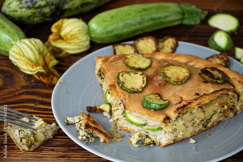 griechische zucchini pita mit feta und zucchini blüüten griechische zucchini pita mit feta und zucchini blüüten