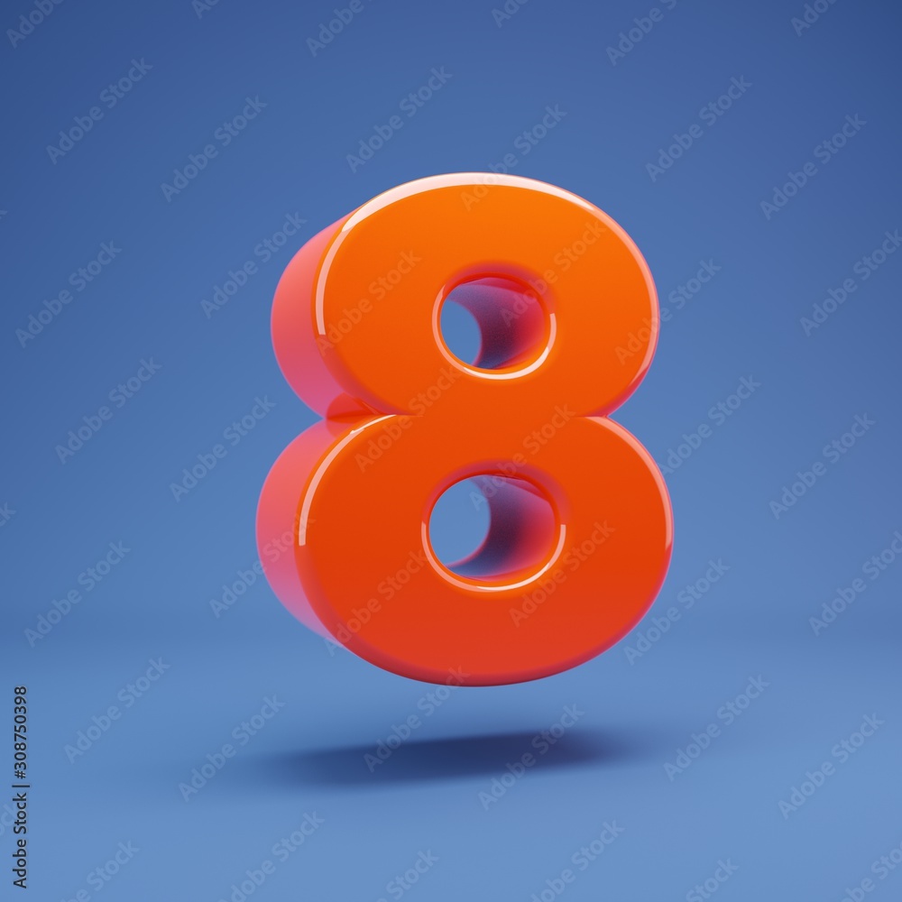 Lush Lava 3d number 8 Lush Lava 3d number 8