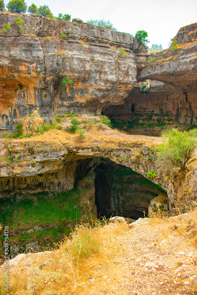 Baatara sinkhole in Mount Lebanon