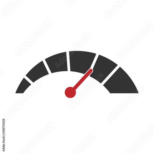 Business credit score vector speedometer. Customer satisfaction indicators with poor and good levels. Credit score poor and good rating illustration vector