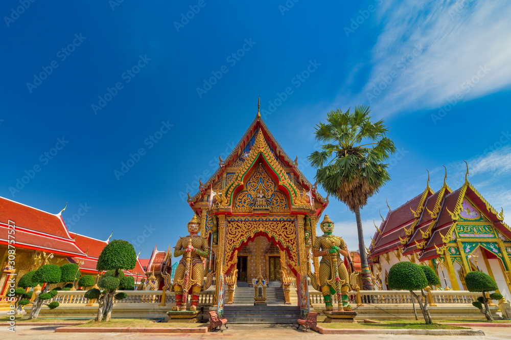 Tambon Phra Prathom Chedi, Amphoe Mueang Nakhon Pathom, December 8, 2019..  Wat Phai Lom is located on the east bank of the Chao Phraya River in Amphoe Sam Khok.