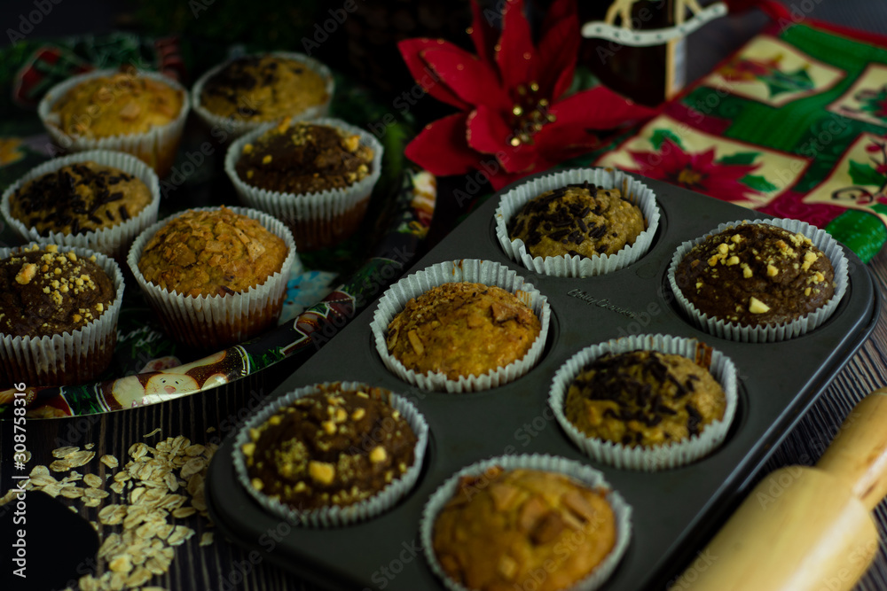 muffins navideños 7 muffins navideños 7